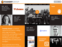 Tablet Screenshot of foundrygroup.com